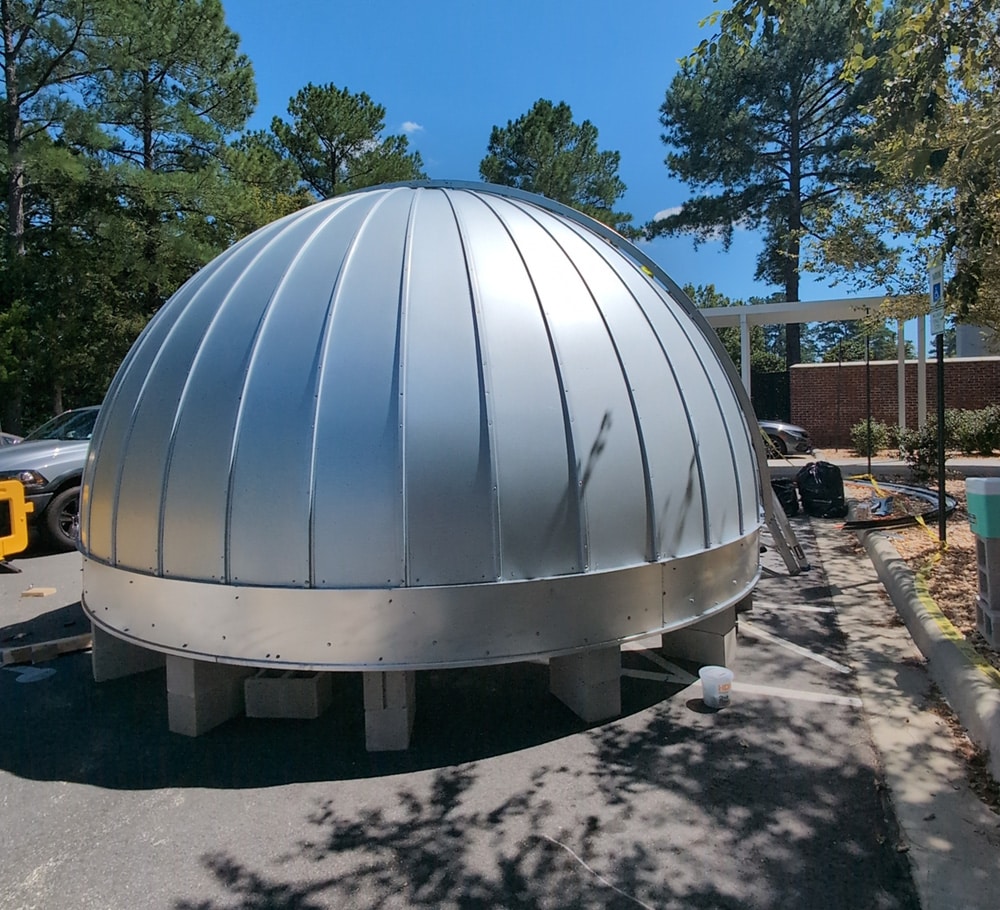 Fayetteville State University Ash Dome Installation