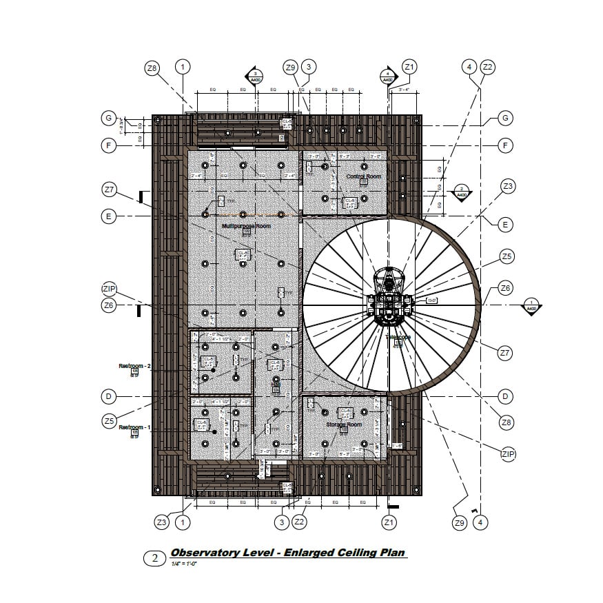 University of Utah Observatory plan